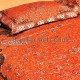 Bed-cover Chehelsorun orange full termeh